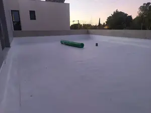 Cubierta con lámina de TPO