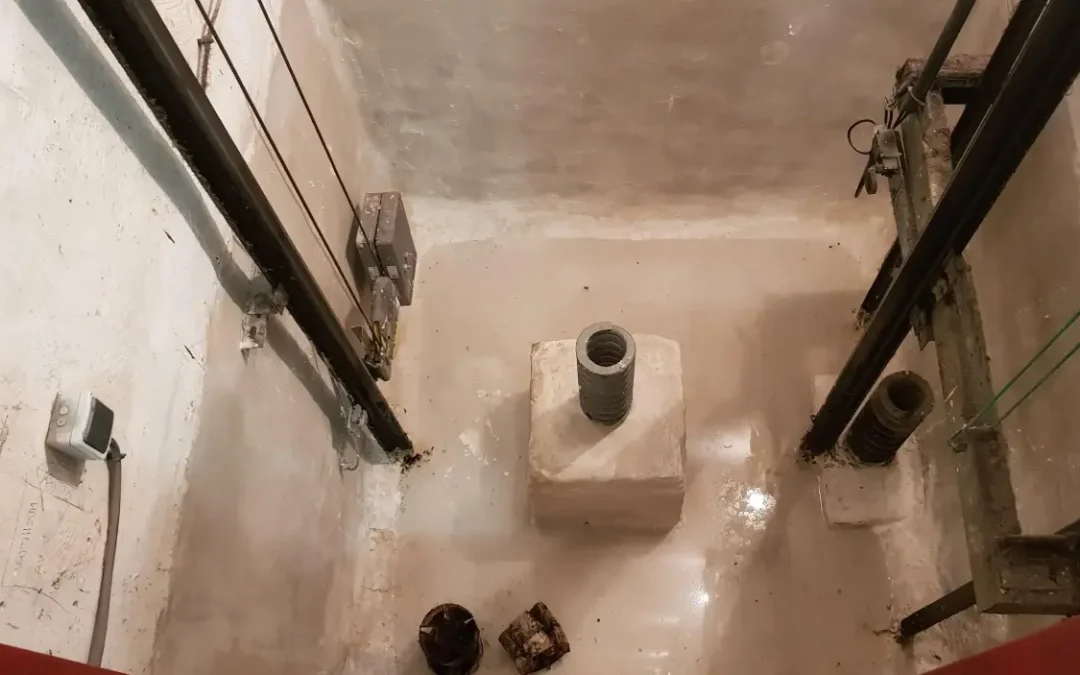 Impermeabilización de fosos de ascensor en Madrid